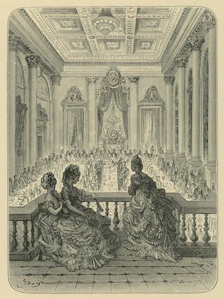 Wikioo.org – La Enciclopedia de las Bellas Artes - Pintura, Obras de arte de Paul Gustave Doré - Salón de Goldsmith, Londres