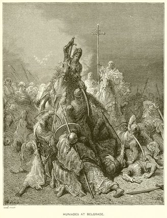 WikiOO.org - 百科事典 - 絵画、アートワーク Paul Gustave Doré - ベオグラードでHuniades