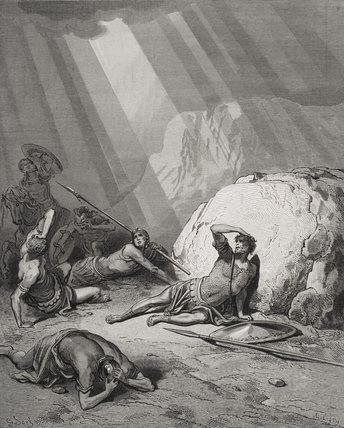 WikiOO.org - Encyclopedia of Fine Arts - Lukisan, Artwork Paul Gustave Doré - The Conversion Of St. Paul