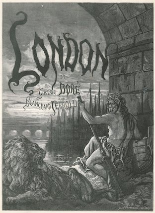 WikiOO.org - Encyclopedia of Fine Arts - Malba, Artwork Paul Gustave Doré - Title Page For London
