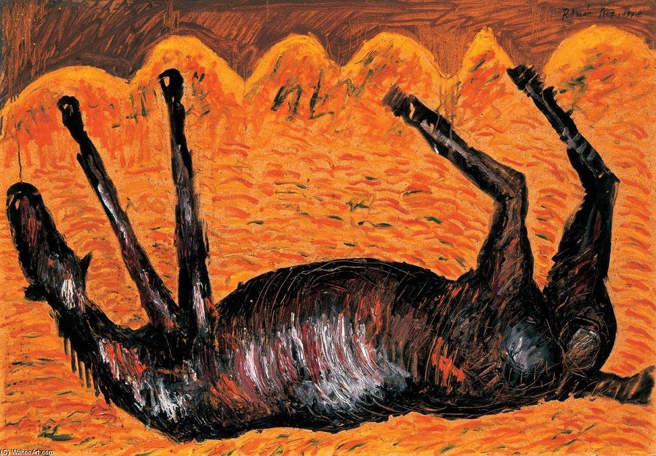 WikiOO.org - Enciclopédia das Belas Artes - Pintura, Arte por Gyorgy Roman - Rolling Horse