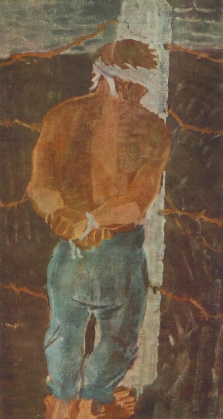WikiOO.org - Encyclopedia of Fine Arts - Målning, konstverk Gyula Derkovits - The Execution