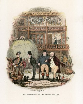 Wikioo.org - The Encyclopedia of Fine Arts - Painting, Artwork by Hablot Knight Browne - The Pickwick Papers