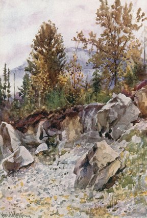 WikiOO.org - אנציקלופדיה לאמנויות יפות - ציור, יצירות אמנות Harold Copping - Mount Mackenzie