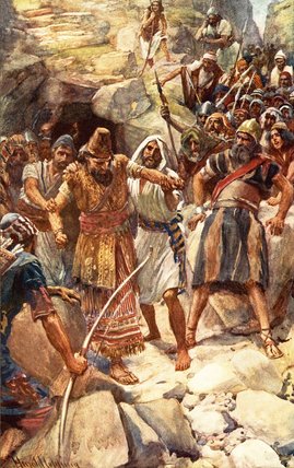 WikiOO.org - אנציקלופדיה לאמנויות יפות - ציור, יצירות אמנות Harold Copping - The Fate Of The Canaanite Kings