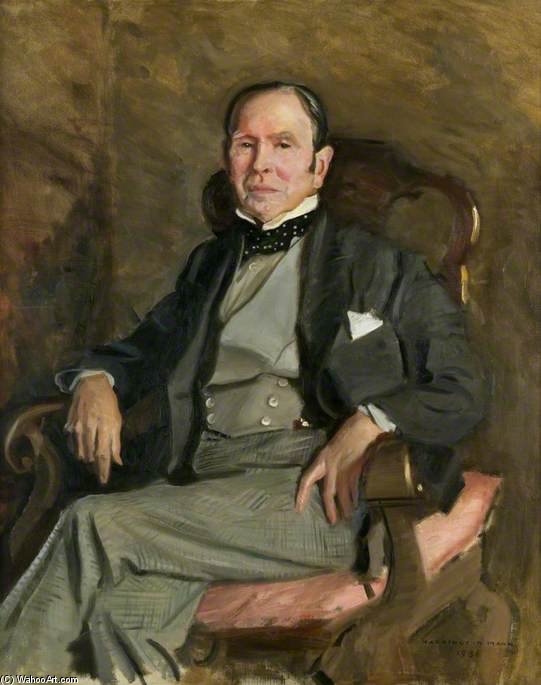 WikiOO.org - Encyclopedia of Fine Arts - Maľba, Artwork Harrington Mann - Sir John Lavery
