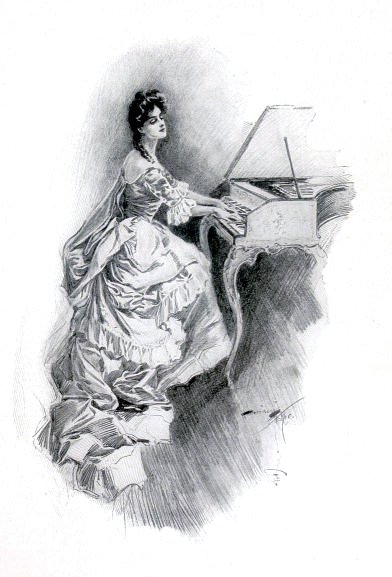 WikiOO.org - Encyclopedia of Fine Arts - Maleri, Artwork Harrison Fisher - The Princess Elopes By Harold Macgrath