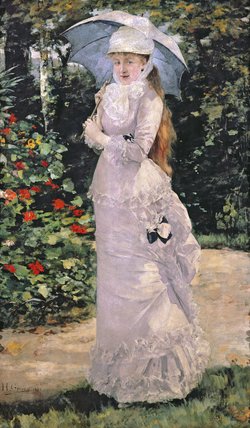 Wikioo.org - The Encyclopedia of Fine Arts - Painting, Artwork by Henri Gervex - Madame Valtesse De La Bigne -