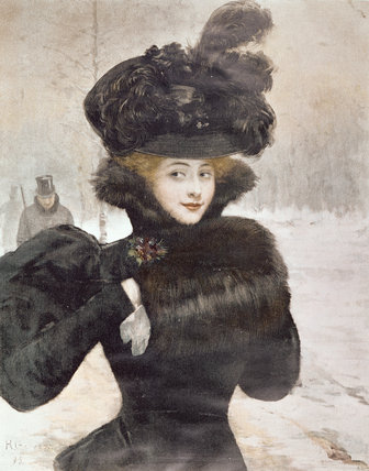 WikiOO.org - Encyclopedia of Fine Arts - Malba, Artwork Henri Gervex - Winter