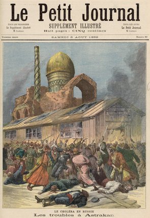 Wikioo.org - The Encyclopedia of Fine Arts - Painting, Artwork by Henri Meyer - Cholera In Russia