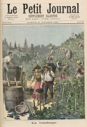 WikiOO.org - Encyclopedia of Fine Arts - Maleri, Artwork Henri Meyer - The Wine Harvest