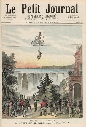 Wikioo.org - The Encyclopedia of Fine Arts - Painting, Artwork by Henri Meyer - Theatre De La Gaite Performers At Niagara Falls