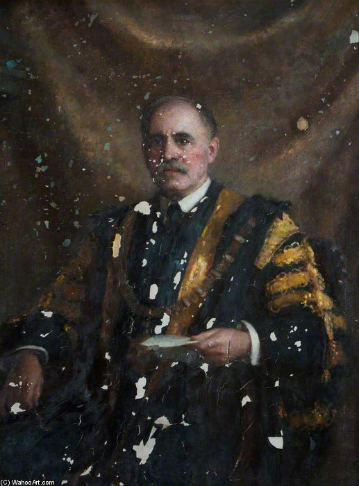 Wikioo.org - The Encyclopedia of Fine Arts - Painting, Artwork by Henrietta Rae - The Right Honourable Sir James Johnston