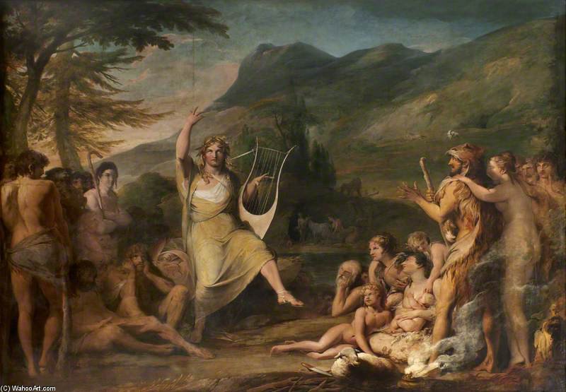 Wikioo.org - The Encyclopedia of Fine Arts - Painting, Artwork by James Barry - Orpheus
