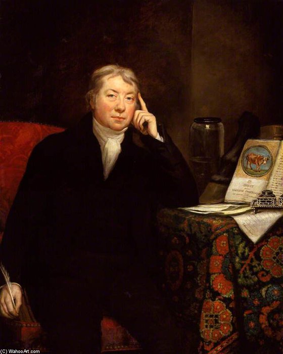 Wikioo.org - The Encyclopedia of Fine Arts - Painting, Artwork by James Northcote - Edward Jenner