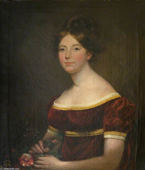 WikiOO.org - 백과 사전 - 회화, 삽화 James Northcote - Miss Lydia Hobson, Lady Grant