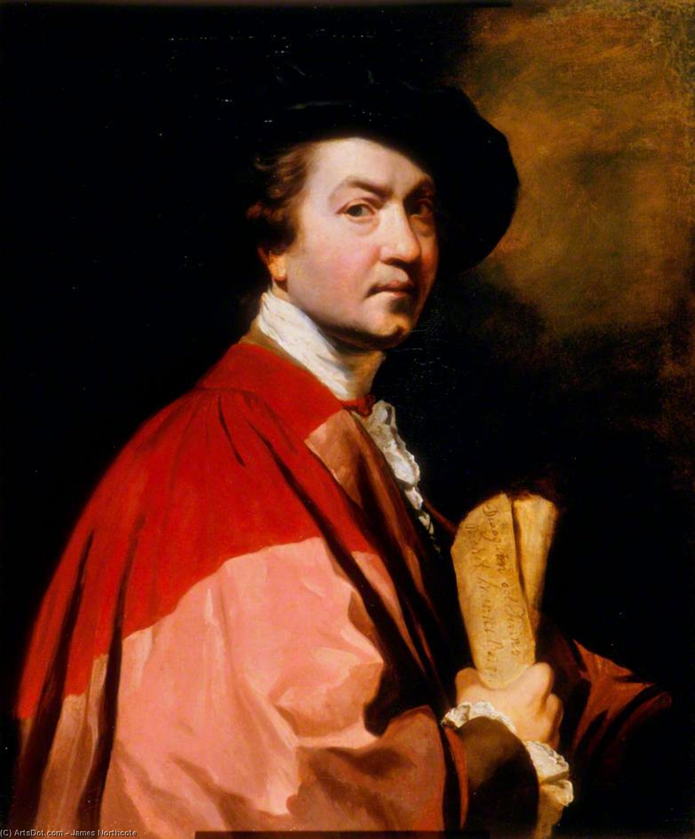 Wikioo.org - The Encyclopedia of Fine Arts - Painting, Artwork by James Northcote - Sir Joshua Reynolds