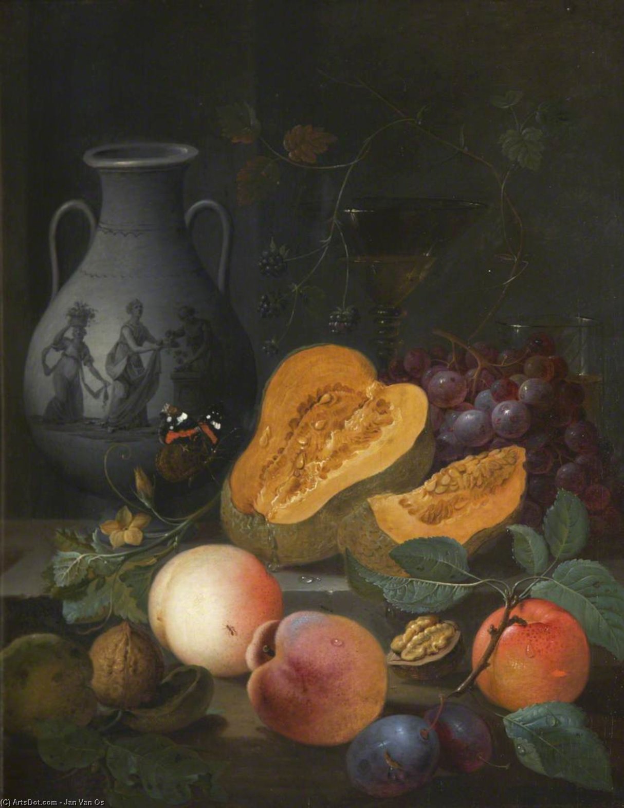 Wikioo.org - สารานุกรมวิจิตรศิลป์ - จิตรกรรม Jan Van Os - Fruit