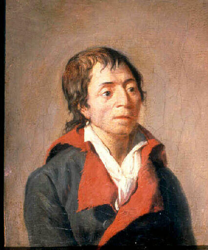 WikiOO.org - אנציקלופדיה לאמנויות יפות - ציור, יצירות אמנות Jean Francois Garneray - Portrait Of Jean-paul Marat