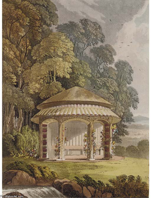 WikiOO.org - Enciklopedija likovnih umjetnosti - Slikarstvo, umjetnička djela John Buonarotti Papworth - Hints On Ornamental Gardening
