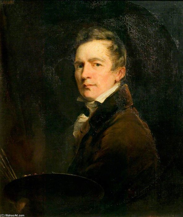WikiOO.org - Encyclopedia of Fine Arts - Maleri, Artwork John Jackson - Self Portrait