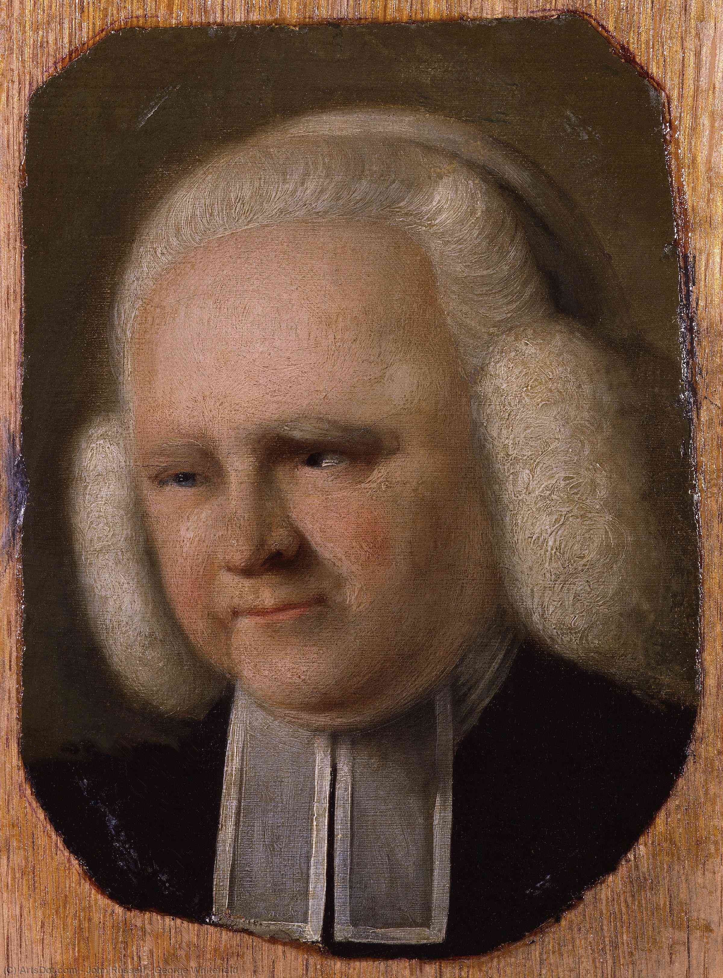 Wikioo.org - The Encyclopedia of Fine Arts - Painting, Artwork by John Russell - George Whitefield