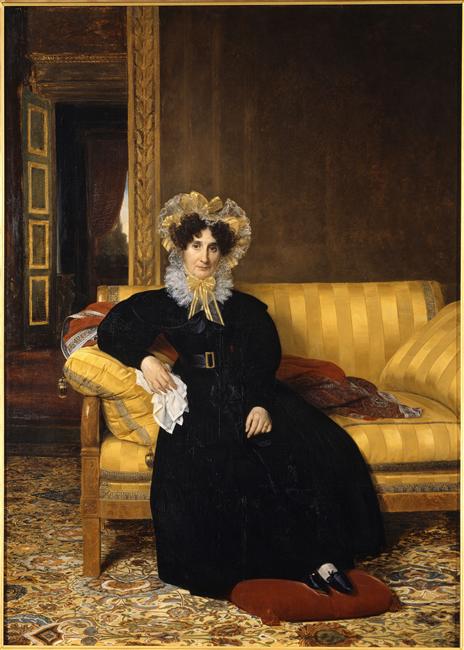 Wikioo.org - The Encyclopedia of Fine Arts - Painting, Artwork by Louis Hersent - Madame Jean-charles Clarmon