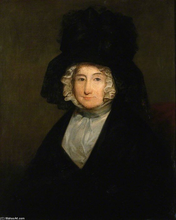 Wikioo.org - The Encyclopedia of Fine Arts - Painting, Artwork by Robert Edge Pine - Dorothea Baillie, Sister Of William And John Hunter