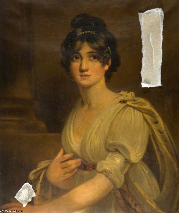 WikiOO.org - Encyclopedia of Fine Arts - Målning, konstverk Robert Smirke - Mrs Henry Siddons