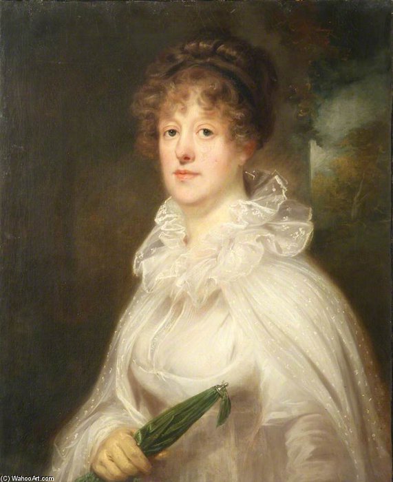 Wikioo.org - The Encyclopedia of Fine Arts - Painting, Artwork by William Beechey - Portrait Of A Lady