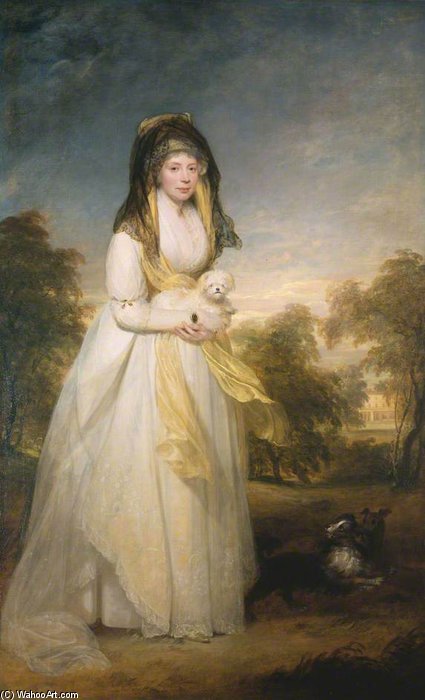 WikiOO.org - Enciclopedia of Fine Arts - Pictura, lucrări de artă William Beechey - Queen Charlotte