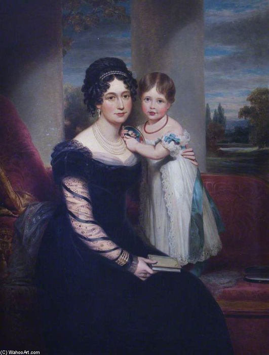 WikiOO.org - Enciklopedija dailės - Tapyba, meno kuriniai William Beechey - Queen Victoria
