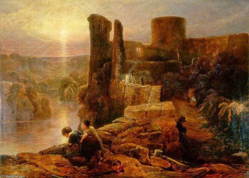 Wikioo.org - The Encyclopedia of Fine Arts - Painting, Artwork by Thomas Miles Richardson Senior - Barnard Castle, County Durham