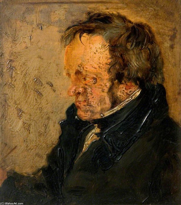 WikiOO.org - Encyclopedia of Fine Arts - Maleri, Artwork William Henry Hunt - Self Portrait