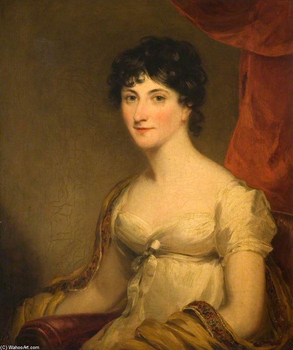Wikioo.org - The Encyclopedia of Fine Arts - Painting, Artwork by William Owen - Lady Hannah Chetwynd