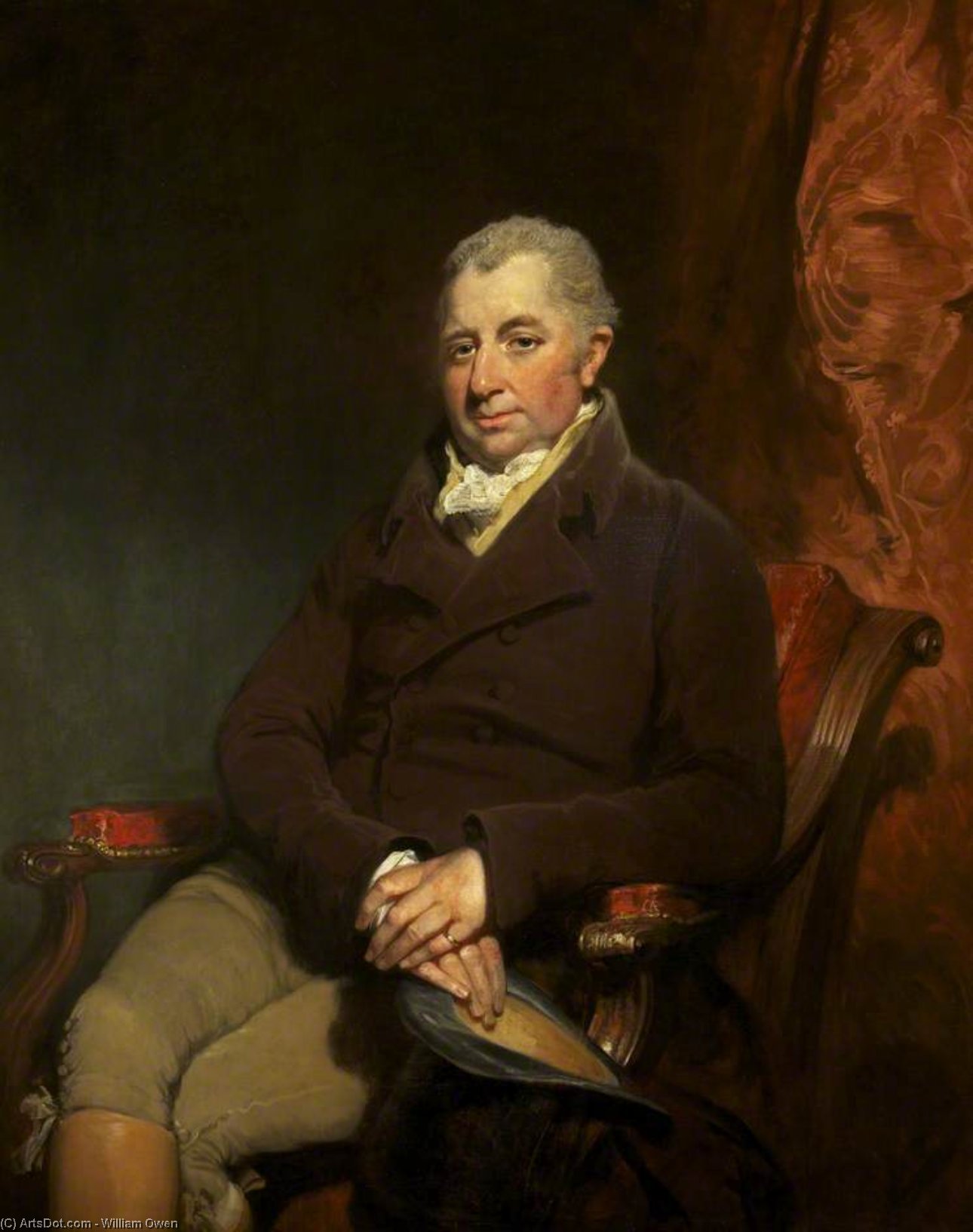 WikiOO.org - Encyclopedia of Fine Arts - Malba, Artwork William Owen - Sir Charles Gould Morgan-robinson