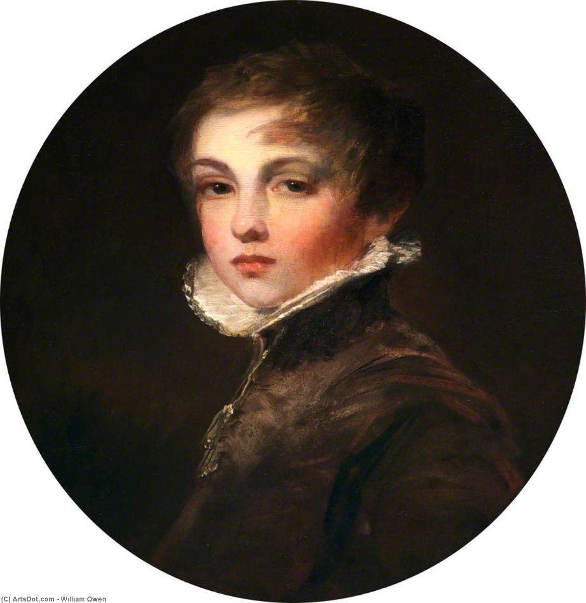 WikiOO.org - Encyclopedia of Fine Arts - Maleri, Artwork William Owen - The 2nd Lord De Tabley, As A Boy