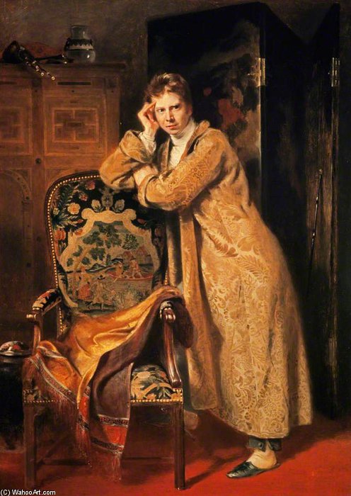 Wikioo.org - The Encyclopedia of Fine Arts - Painting, Artwork by Andrew Geddes - Sir David Wilkie