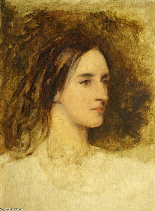 WikiOO.org - Encyclopedia of Fine Arts - Maleri, Artwork Anthony Vandyke Copley Fielding - Matilda Blanche Crawley-boeveys