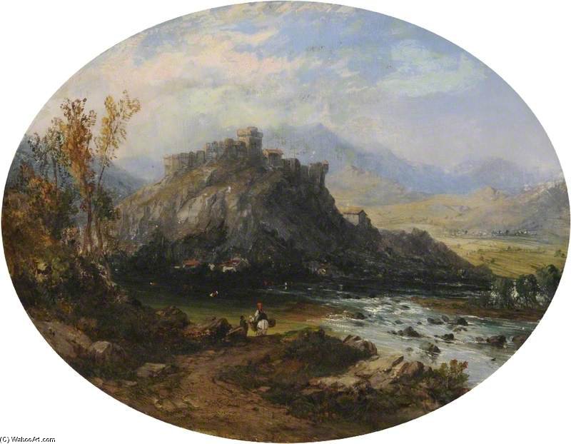 WikiOO.org - 백과 사전 - 회화, 삽화 Clarkson Frederick Stanfield - Landscape