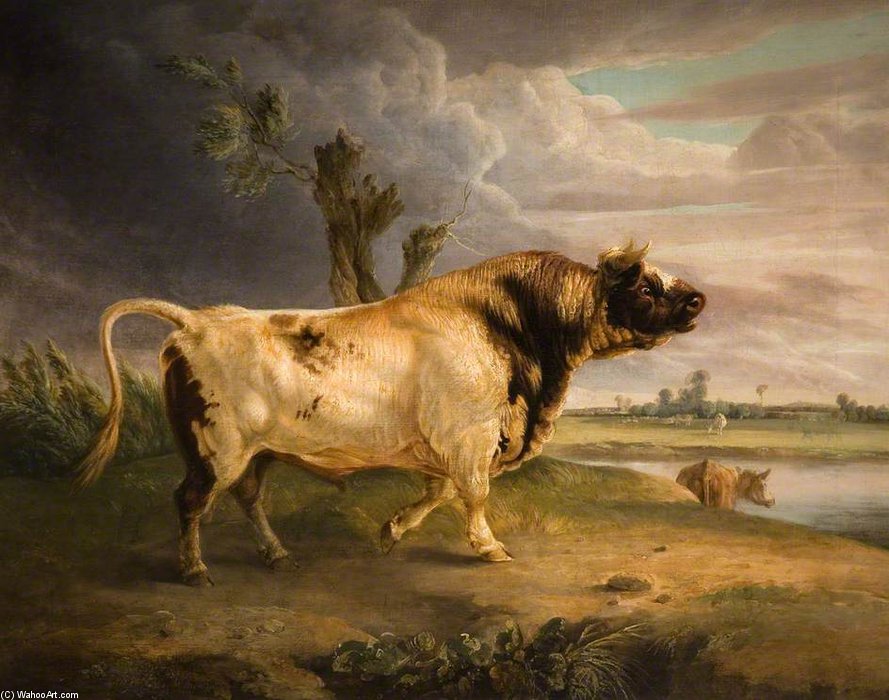 Wikioo.org – L'Encyclopédie des Beaux Arts - Peinture, Oeuvre de Edmund Bristow - Une Bull prix