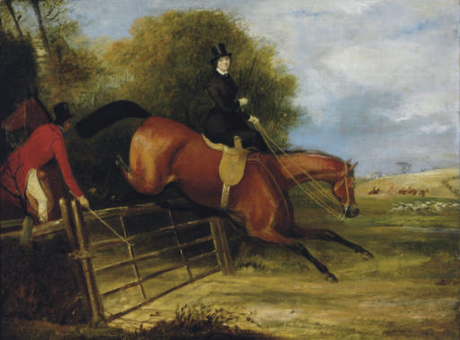 Wikioo.org - The Encyclopedia of Fine Arts - Painting, Artwork by Francis Calcraft Turner - The Hunt