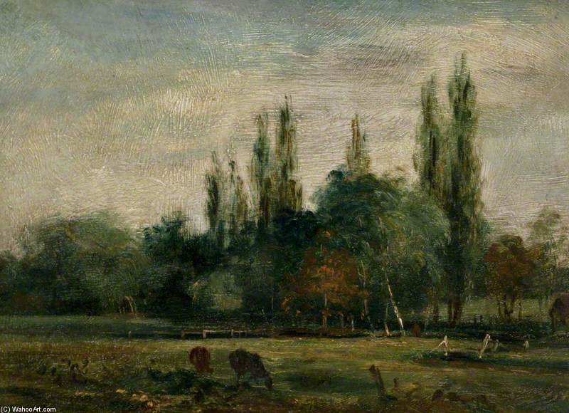 Wikioo.org – L'Enciclopedia delle Belle Arti - Pittura, Opere di Frederick Waters (William) Watts - In The Meadows