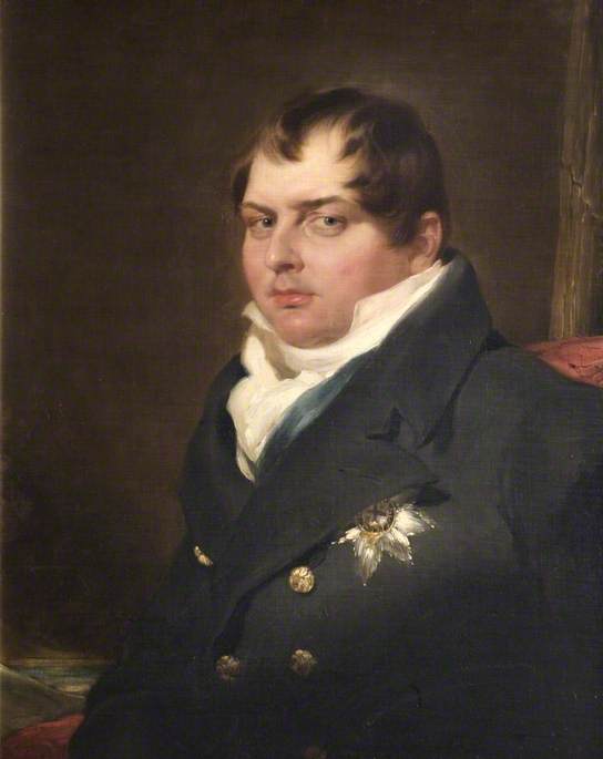 WikiOO.org - Encyclopedia of Fine Arts - Målning, konstverk George Henry Harlow - Hrh The Duke Of Sussex