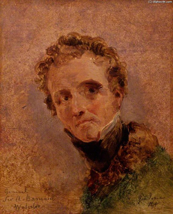 WikiOO.org - אנציקלופדיה לאמנויות יפות - ציור, יצירות אמנות George Jones - Sir Andrew Francis Barnard