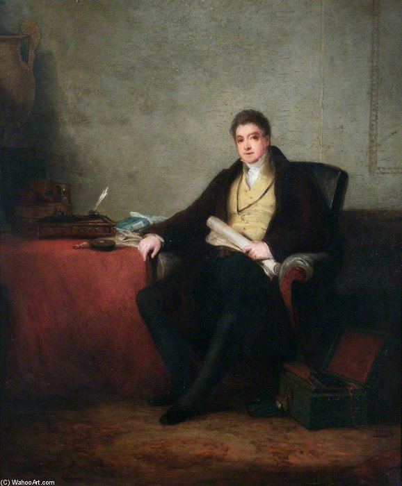 WikiOO.org - Encyclopedia of Fine Arts - Maalaus, taideteos George Jones - Sir Francis Freeling