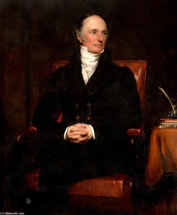 Wikioo.org - The Encyclopedia of Fine Arts - Painting, Artwork by Henry William Pickersgill - Lieutenant Colonel Hugh Rose Of Glastullich And Cromarty