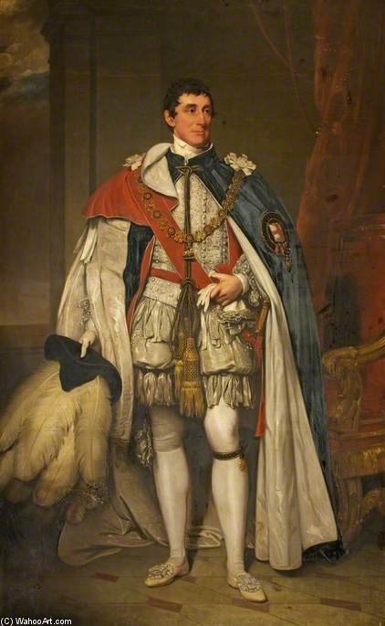 Wikioo.org - The Encyclopedia of Fine Arts - Painting, Artwork by Henry William Pickersgill - Thomas Thynne, 2nd Marquess Of Bath