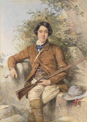 WikiOO.org - Enciklopedija dailės - Tapyba, meno kuriniai Octavius Oakley - Portrait Of Heneage Finch