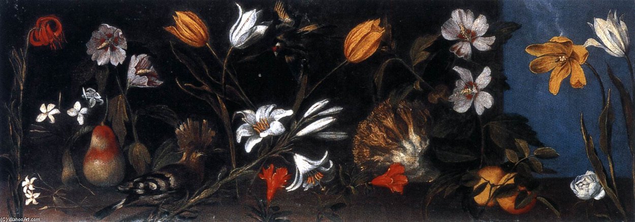 WikiOO.org - Encyclopedia of Fine Arts - Schilderen, Artwork Orsola Maddalena Caccia - Still-life
